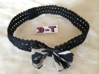 Bandeau noir motif 