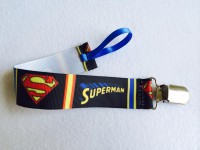 Attache tétine Superman